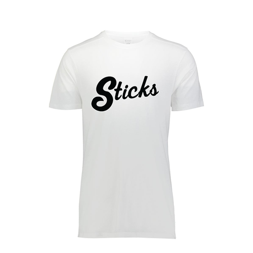 [FTSCUBWH-AS-LOGO1] Decker Men's Tri-Blend T-Shirt - Short Sleeve (Adult S, White, Logo 1)