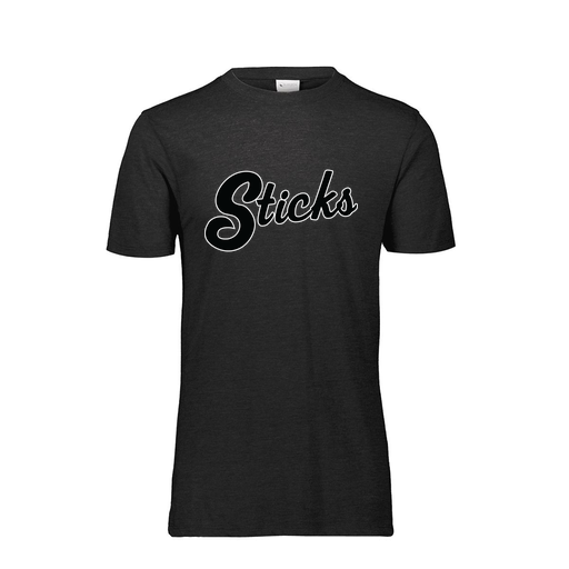 [FTSCUBBK-YS-LOGO1] Decker Youth Tri-Blend T-Shirt - Short Sleeve (Youth S, Black, Logo 1)