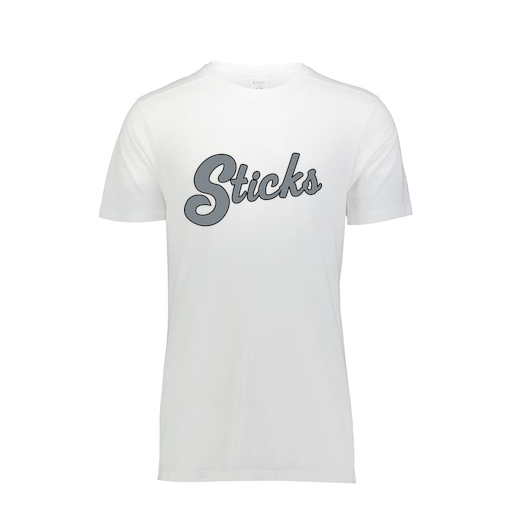 [FTSCUBWH-YS-LOGO2] Decker Youth Tri-Blend T-Shirt - Short Sleeve (Youth S, White, Logo 2)