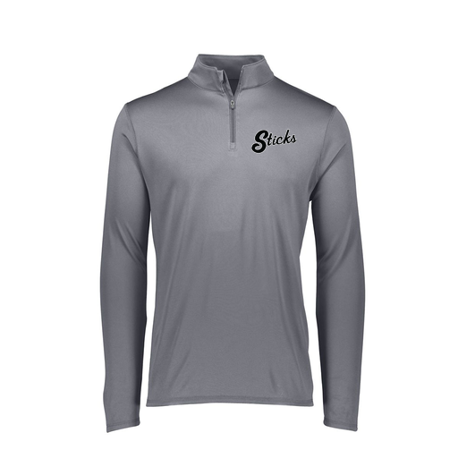 [FTLQFLGY-FAXS-LOGO1] Decker Women's Flex-Lite 1/4 Zip Shirt (Female Adult XS, Gray, Logo 1)