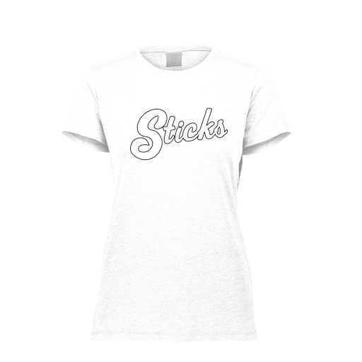 [FTSCUBWH-FAXS-LOGO3] Decker Women's Tri-Blend T-Shirt - Short Sleeve (Female Adult XS, White, Logo 3)